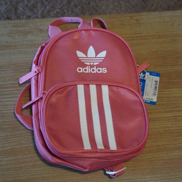 NWT Pink adidas mini backpack